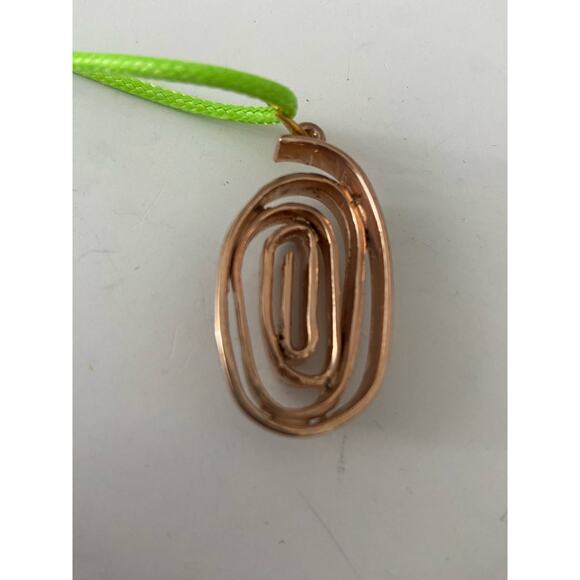 swirl pendant necklace - Picture 5 of 5